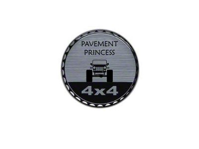 Pavement Princess Rated Badge (Universal; Some Adaptation May Be Required)