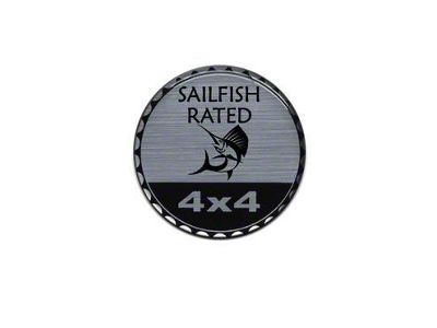 Sailfish Rated Badge (Universal; Some Adaptation May Be Required)