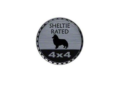 Sheltie Rated Badge (Universal; Some Adaptation May Be Required)
