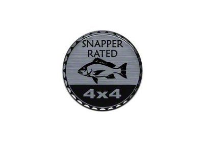 Snapper Rated Badge (Universal; Some Adaptation May Be Required)