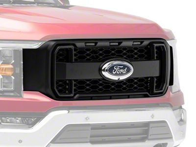 MP Concepts Upper Replacement Grille with LED Lighting and LED DRL; Matte Black (21-23 F-150, Excluding Raptor & Tremor)