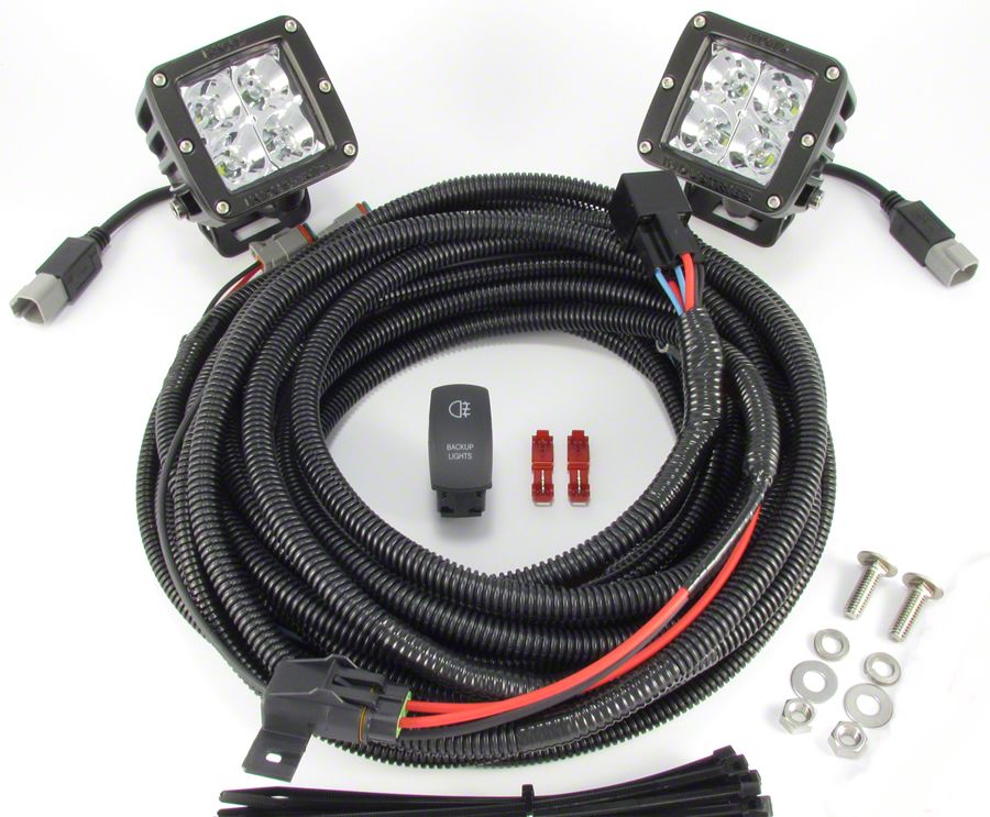 Truck & SUV Back-Up/ Reverse Wiring Lighting & Switch Kit - Auxiliary Lighting