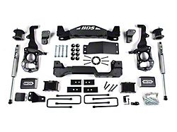 BDS 6-Inch Suspension Lift Kit with Fox Shocks (21-23 4WD F-150 SuperCab, SuperCrew w/o CCD System, Excluding PowerBoost, PowerStroke, Raptor & Tremor)
