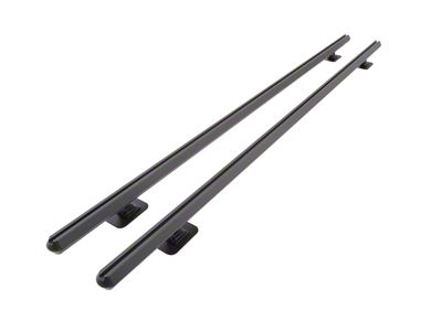 Hex Side Rails; Textured Black (15-23 F-150)