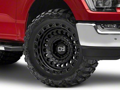 Black Rhino Sentinel Matte Black 6-Lug Wheel; 20x9.5; 12mm Offset (21-23 F-150)
