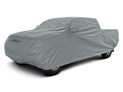 Coverking Triguard Indoor/Light Weather Car Cover; Gray (21-23 F-150 SuperCrew w/ 5-1/2-Foot Bed & Non-Towing Mirrors)