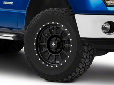 Mammoth 12-Hole Satin Black 6-Lug Wheel; 18x9; 0mm Offset (09-14 F-150)