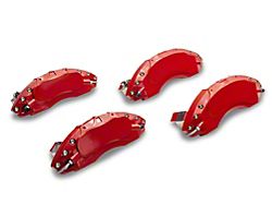 Proven Ground Red Caliper Covers; Front and Rear (12-14 F-150; 15-20 F-150 w/ Manual Parking Brake)