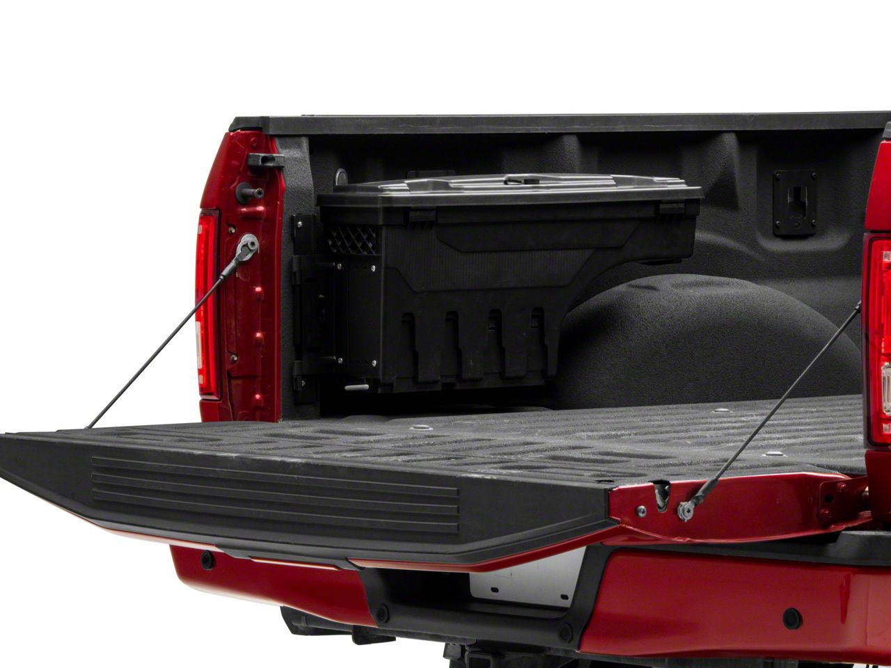 F-150 Swing Out Bed Mounted Storage Box; Driver Side (15-20 F-150 ...