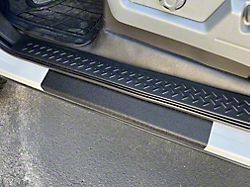 Front Door Sill Protection; Black (09-14 F-150)