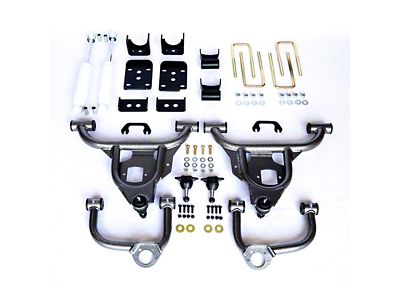 IHC Suspension Lowering Kit; 3-Inch Front / 5-Inch Rear (15-20 2WD F-150 Regular Cab)
