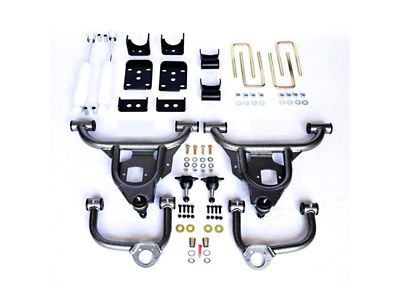 IHC Suspension Lowering Kit; 3-Inch Front / 5-Inch Rear (21-23 4WD F-150 Regular Cab w/o CCD System)