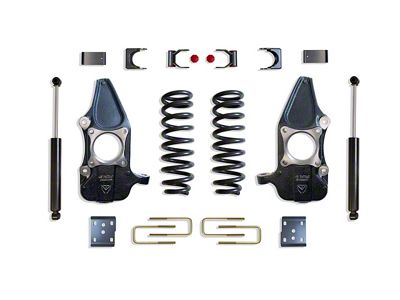 Max Trac Lowering Kit with Max Trac Shocks; 3-Inch Front / 5-Inch Rear (11-14 3.5L EcoBoost, 5.0L F-150)
