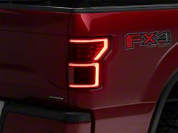 Morimoto XB LED Tail Lights; Black Housing; Red Lens (15-20 F-150)