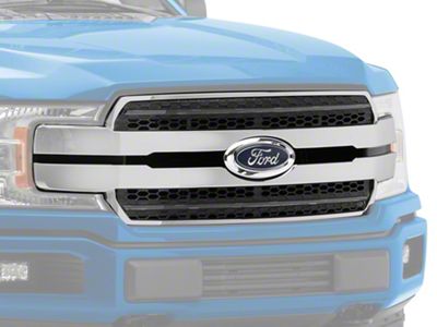 Morimoto XBG LED Upper Replacement Grille with White DRL; Chrome (18-20 F-150, Excluding Raptor)