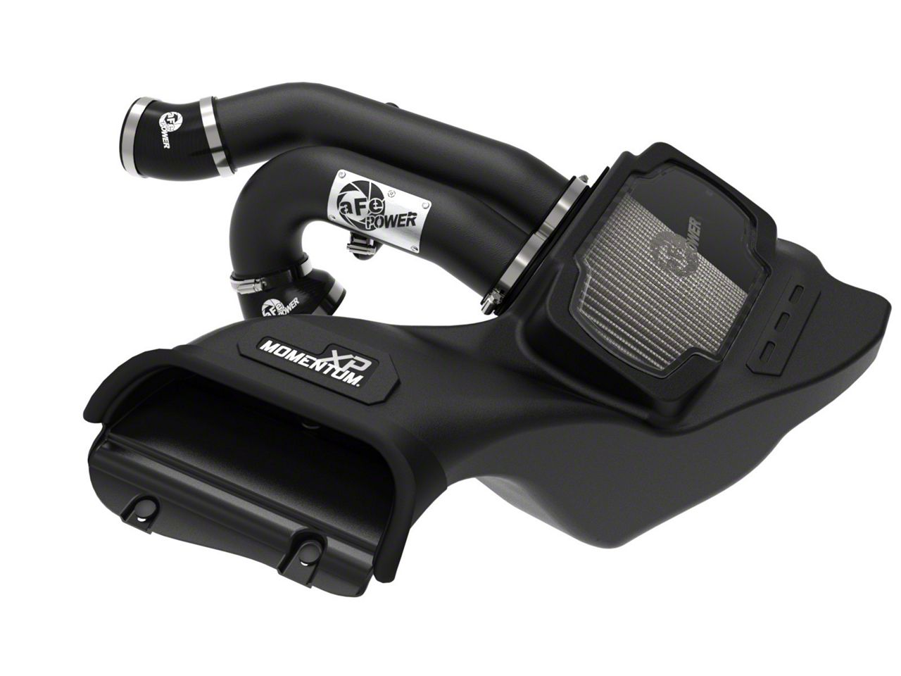 AFE F150 Momentum XP Cold Air Intake with Pro DRY S Filter; Black 50