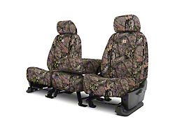 Covercraft SeatSaver Custom Front Seat Covers; Carhartt Mossy Oak Break-Up Country (21-23 F-150 w/ Bench Seat & Non-Opening Center Console)