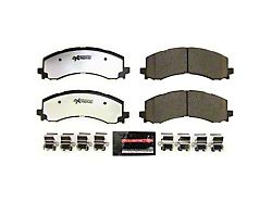 PowerStop Z36 Extreme Truck and Tow Carbon-Fiber Ceramic Brake Pads; Front Pair (21-23 F-150)