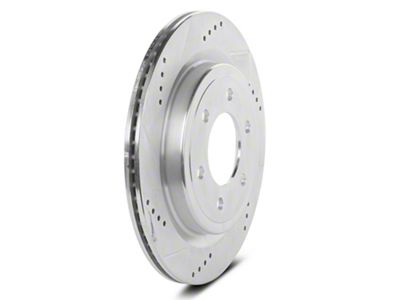C&L Super Sport HD Cross-Drilled and Slotted 6-Lug Rotors; Rear Pair (21-23 F-150 w/ 336mm Rear Rotors)