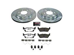 PowerStop Z36 Extreme Truck and Tow 6-Lug Brake Rotor and Pad Kit; Rear (21-23 F-150 w/ 336mm Rear Rotors)