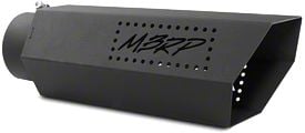 MBRP Silverado 1500 5-Inch Hexagon Exhaust Tip; Black T5165BLK (Fits 4 ...