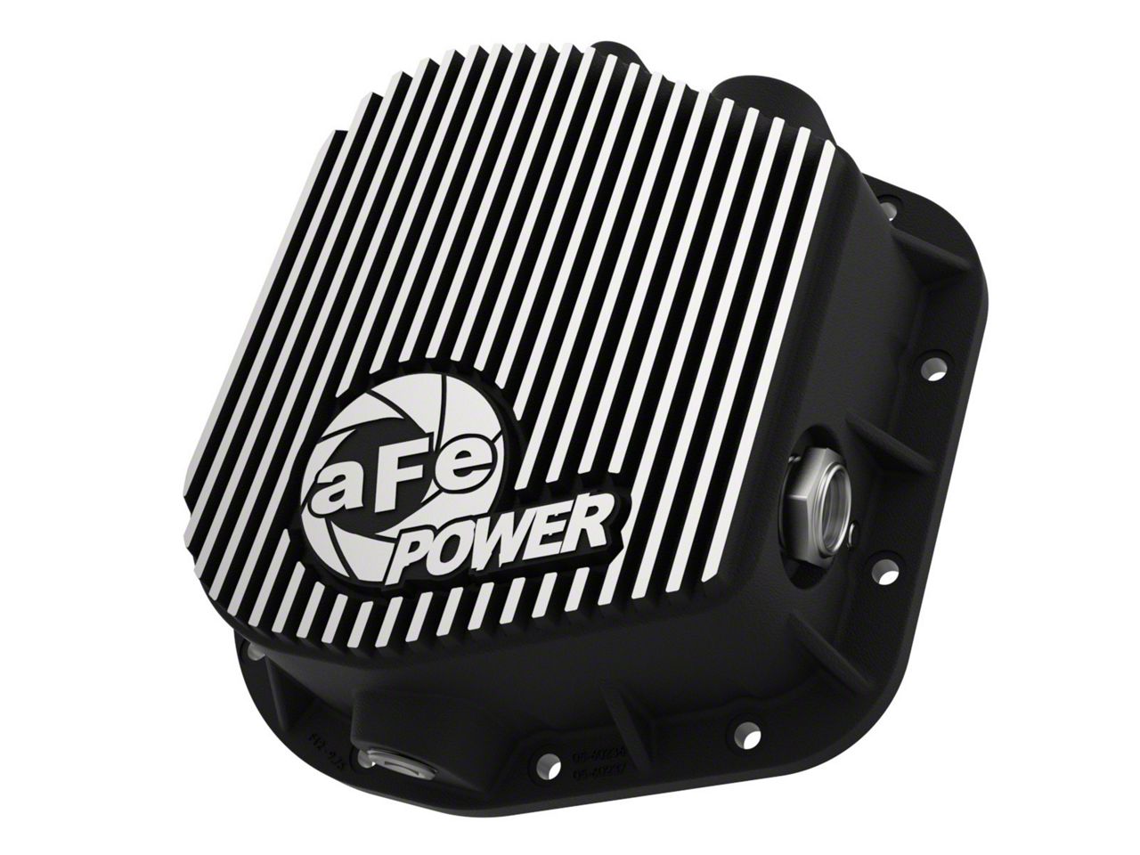 aFe Power Front Differential Cover 5/94-12 Ford Diesel Trucks V8 7.3/6.0/6.4/6.7L (td) Machined Fins