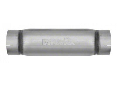 Dynomax Race Series Bullet Muffler; 5-Inch Inlet/5-Inch Outlet (Universal; Some Adaptation May Be Required)