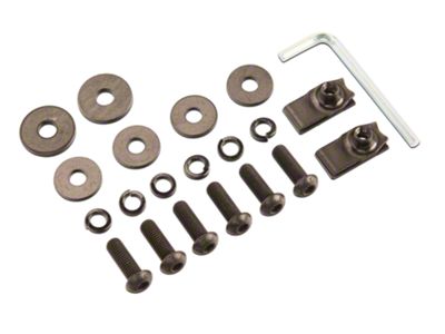 Barricade Replacement Skid Plate Hardware Kit for T566867 Only (18-20 F-150, Excluding Raptor)