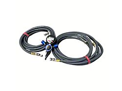 Thor's Lightning Rapid 4-Tire Air System with Lock-on Chuck; Candy Blue (Universal; Some Adaptation May Be Required)