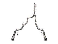 Corsa Performance Sport Dual Exhaust System with Polished Tips; Rear Exit (21-23 3.5L EcoBoost F-150 Tremor)