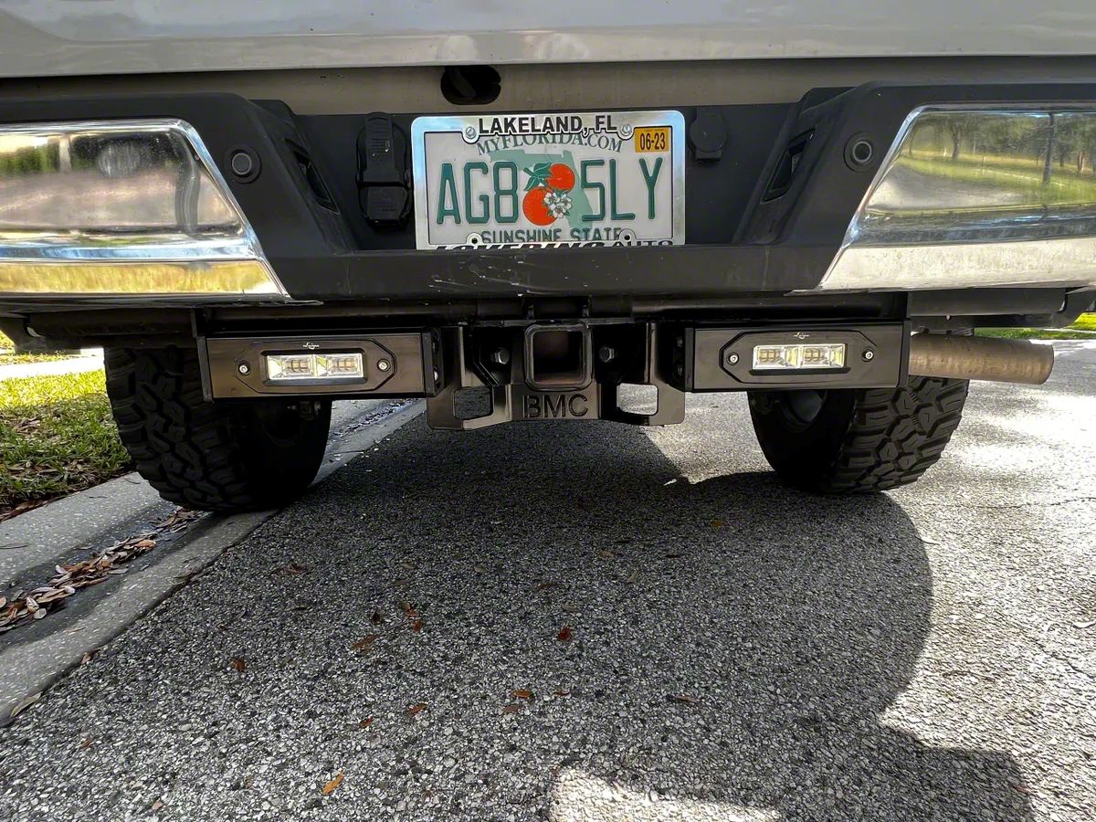 BMC Lights F150 3Inch Hitch Bar Lighting Kit with Rigid 6Inch