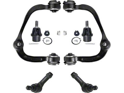 Front Upper Control Arms with Lower Ball Joints and Outer Tie Rods (04-08 F-150)