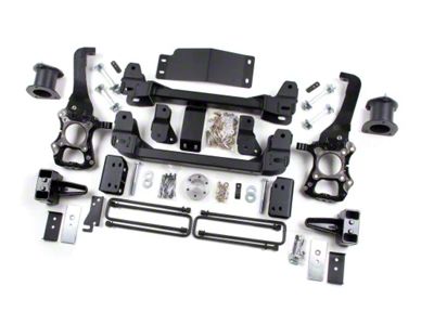 Zone Offroad 4-Inch Suspension Lift Kit with Nitro Shocks (2014 4WD F-150, Excluding Raptor)