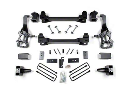 Zone Offroad 6-Inch Suspension Lift Kit with 5-Inch Rear Lift Blocks and Nitro Shocks (2014 2WD F-150)