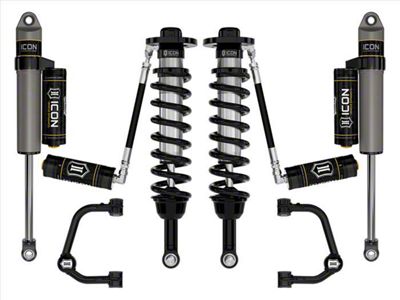 ICON Vehicle Dynamics 2.75 to 3.50-Inch Suspension Lift System with Tubular Upper Control Arms; Stage 3 (21-23 4WD F-150 w/o CCD System & BlueCruise, Excluding Raptor & Tremor)