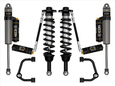 ICON Vehicle Dynamics 2.75 to 3.50-Inch Suspension Lift System with Tubular Upper Control Arms; Stage 4 (21-23 4WD F-150 w/o CCD System & BlueCruise, Excluding Raptor & Tremor)