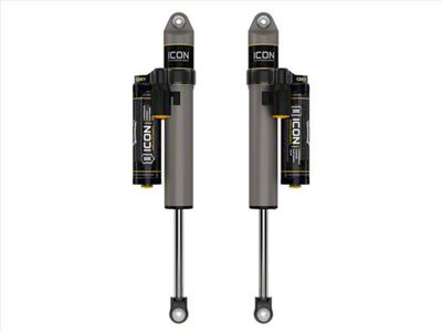 ICON Vehicle Dynamics V.S. 2.5 Series Rear Piggyback Shocks with CDEV for 0 to 1-Inch Lift (21-23 4WD F-150 w/o CCD System & BlueCruise, Excluding Raptor & Tremor)