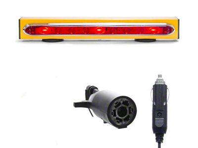 Master Tailgaters Wireless Trailer Tow Light Bar; 7-Pin RV Blade Connection (Universal; Some Adaptation May Be Required)