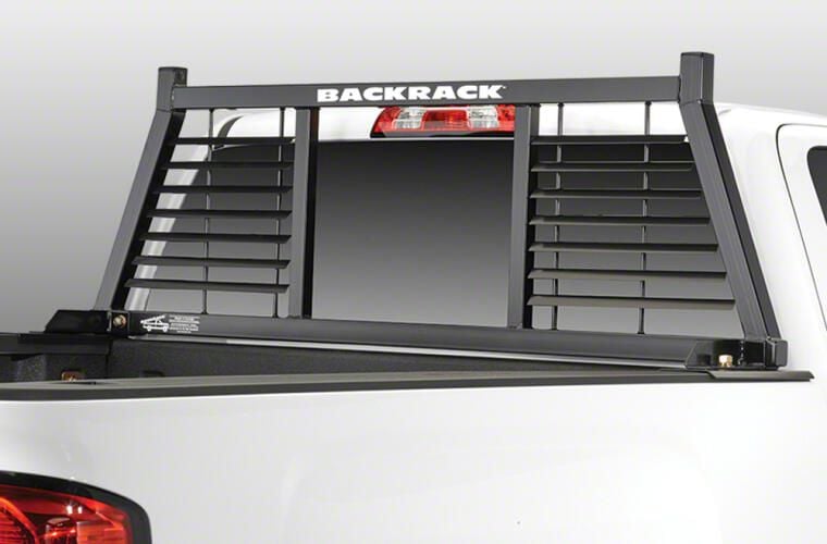 BackRack Silverado 2500 Half Louvered Headache Rack Frame with 21-Inch ...