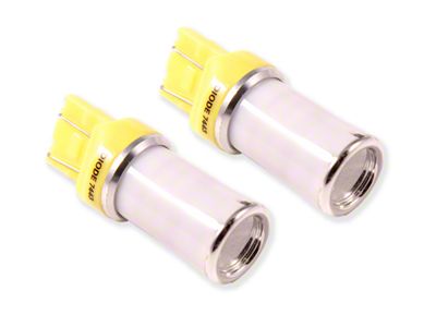 Diode Dynamics Amber Front Turn Signal LED Light Bulbs; 7443 HP48 (15-20 F-150)