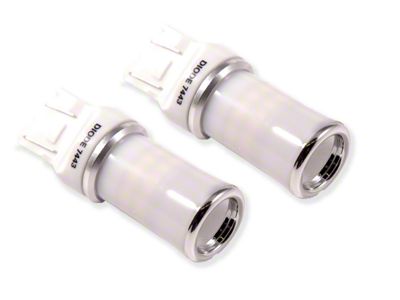 Diode Dynamics Cool White LED Reverse Light Bulbs; 7443 HP48 (18-23 F-150 w/ Factory Halogen Tail Lights)