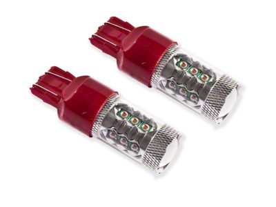 Diode Dynamics Red LED Tail Light Bulbs; 7443 XP80 (14-18 Silverado 1500 w/ Factory Halogen Tail Lights)