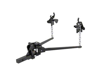 2-Inch Long Trunnion Bar Weight Distribution Hitch; 8,000 to 10,000 lb. (Universal; Some Adaptation May Be Required)