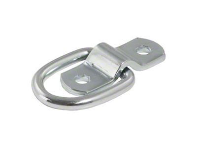Surface Tie Down D-Ring; 1-Inch x 1-1/4-Inch (Universal; Some Adaptation May Be Required)